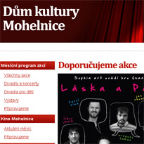 Nové funkce pro web MKS Mohelnice