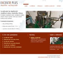 Web řemeslníka Excentr Plus