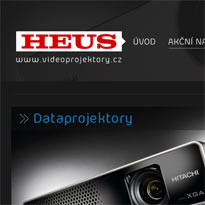 E-shop pro prodejce projektorů